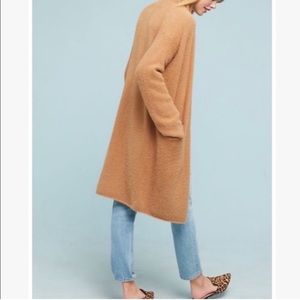 Anthropologie Sleeping on Snow Thornton Longline Cardigan